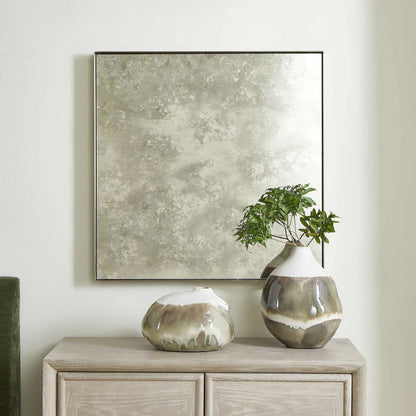 Square Antique Mirror