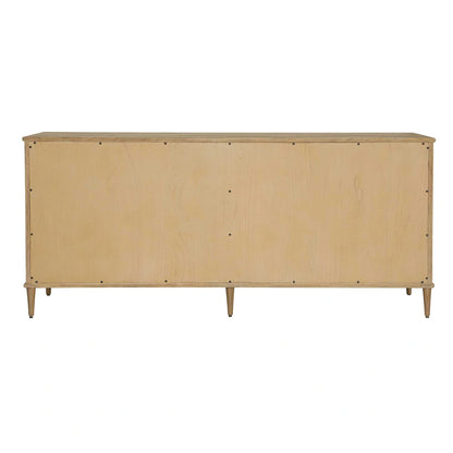 6 Drawer Rattan Chest