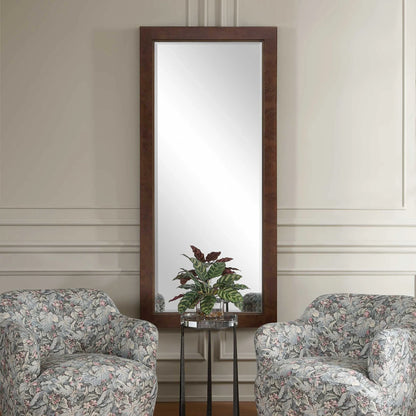 Tall Wood Mirror
