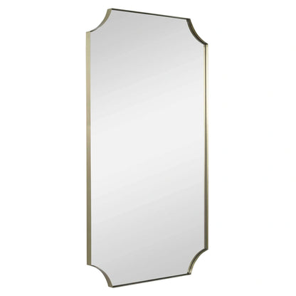Scalloped Corner Mirror
