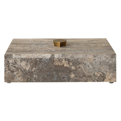 Travertine Stone Box