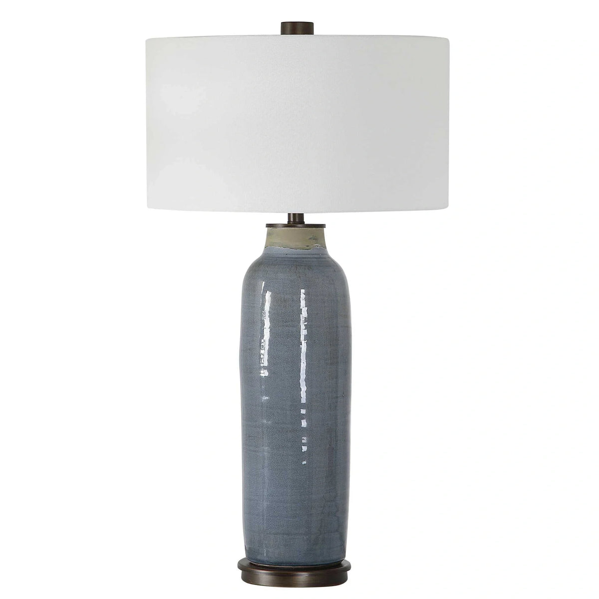Slate Blue Table Lamp