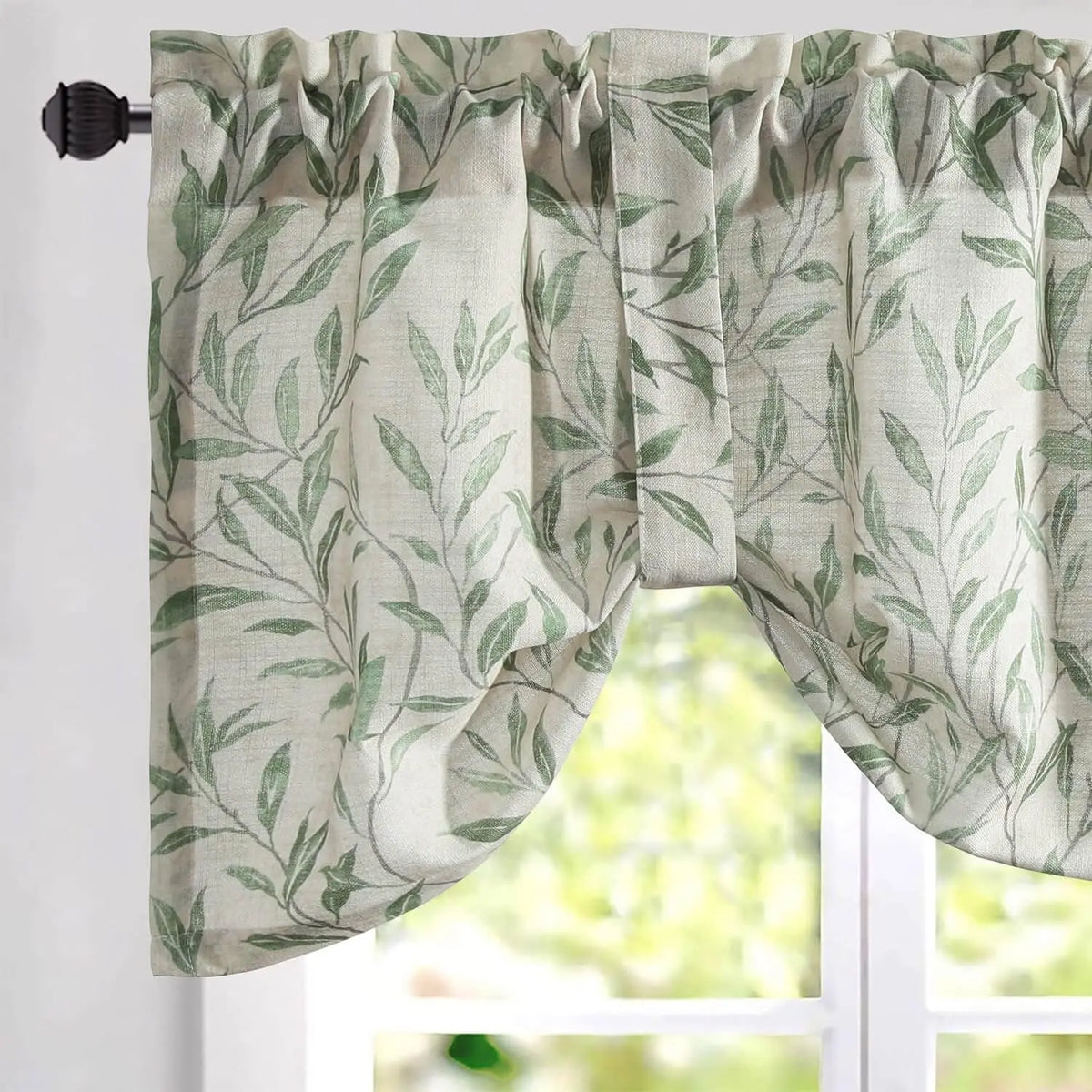 Vogol Adjustable Tie-Up Valance