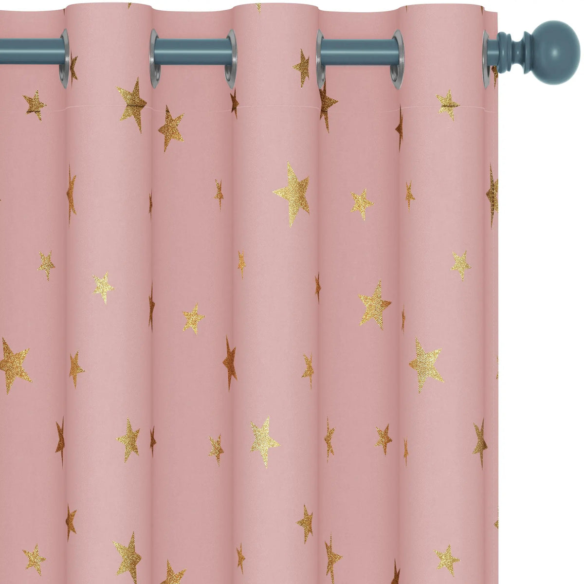 Transform Your Bedroom with Luxurious Blackout Curtains - 2 Panels Featuring a Stunning Constellation Pattern for Ultimate Light Blocking and Privacy