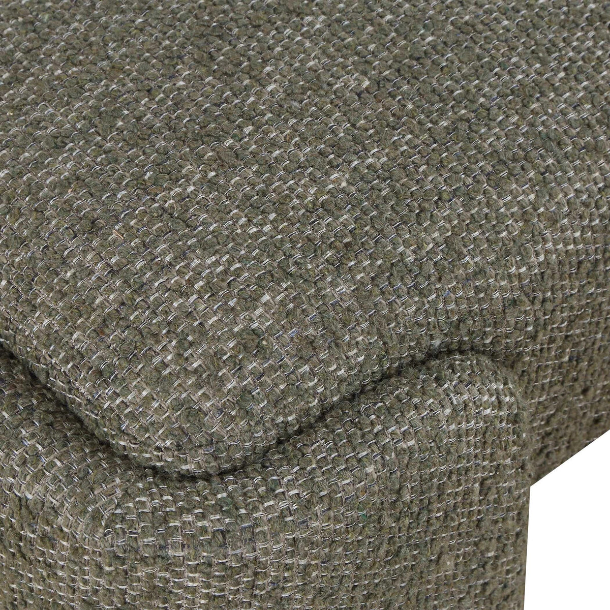 Green Boucle Small Bench