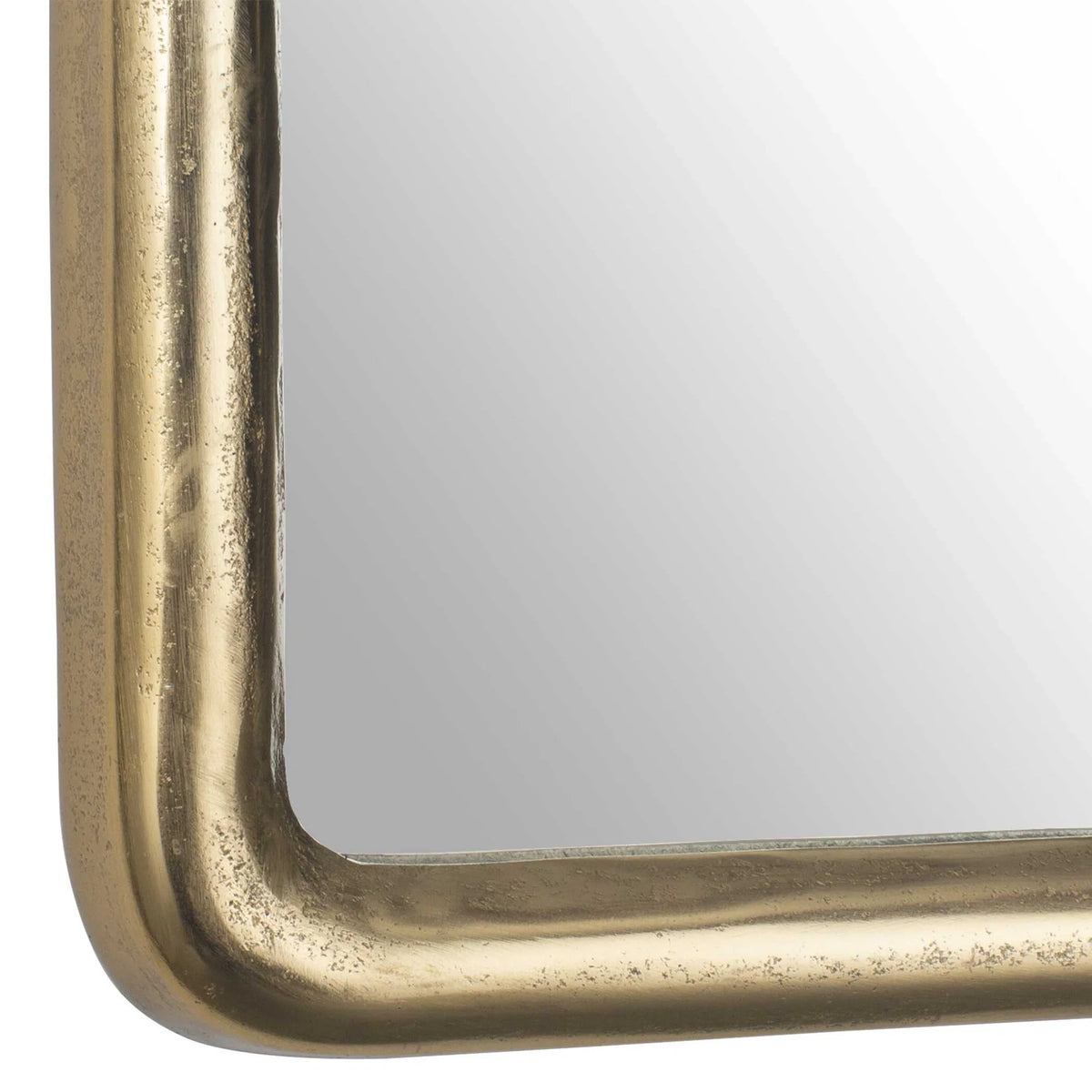 Indoor-Outdoor Brass Mirror