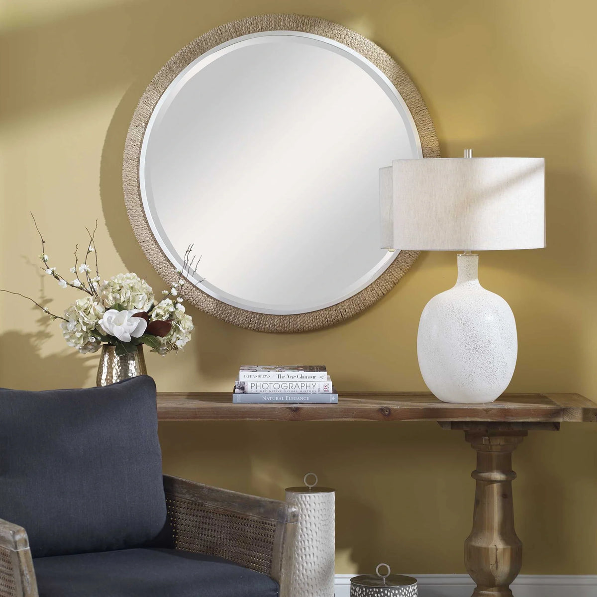 Round Rope Mirror