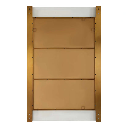 Brass & Acrylic Band Mirror