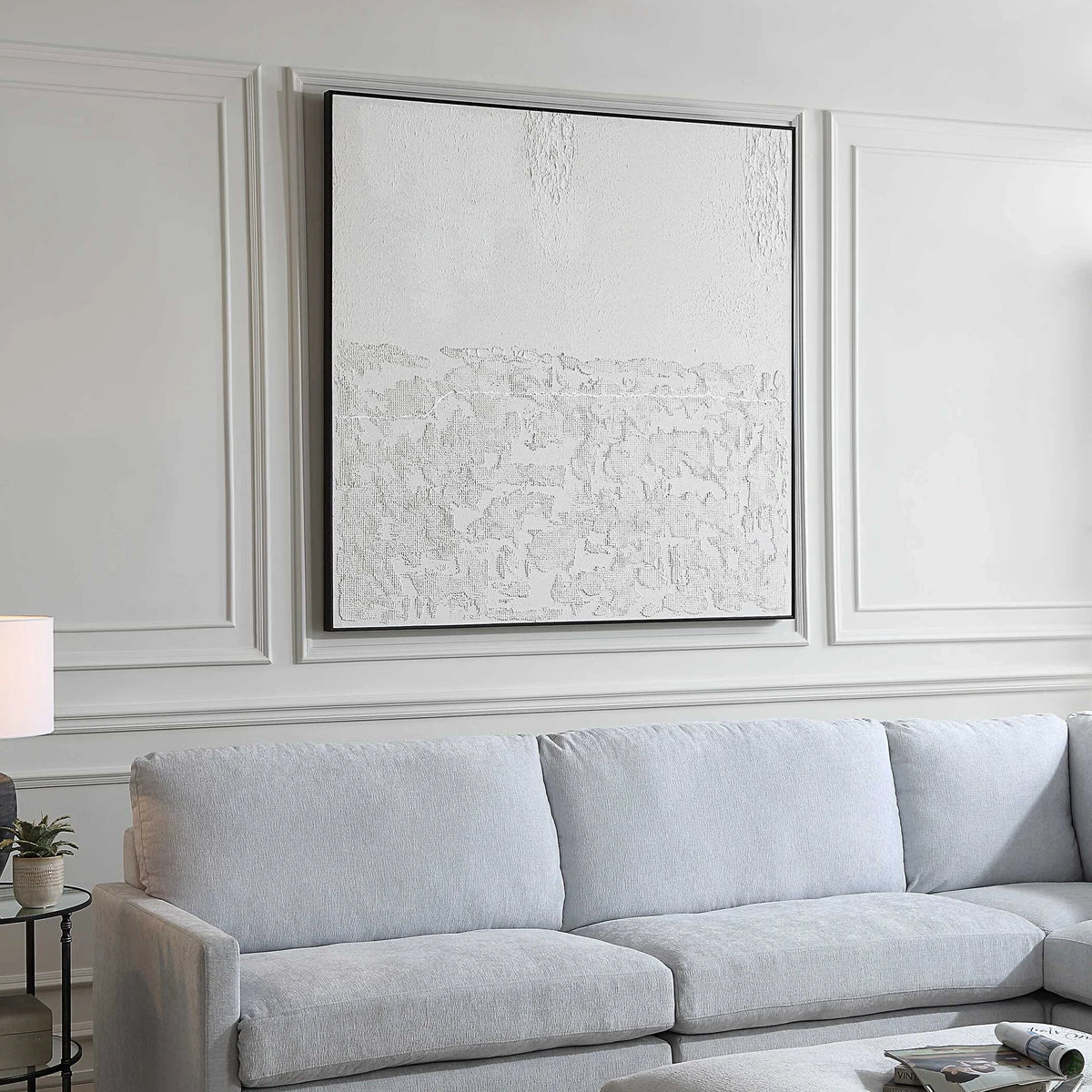 Framed Abstract Canvas Art