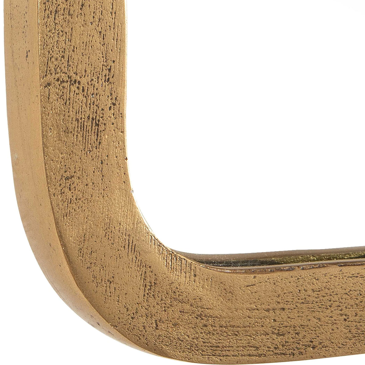 Antique Brass Mirror