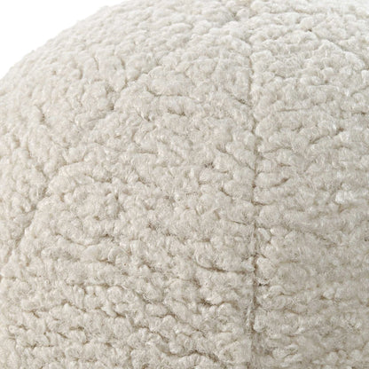 Ball Sheepskin Pillows Set/2
