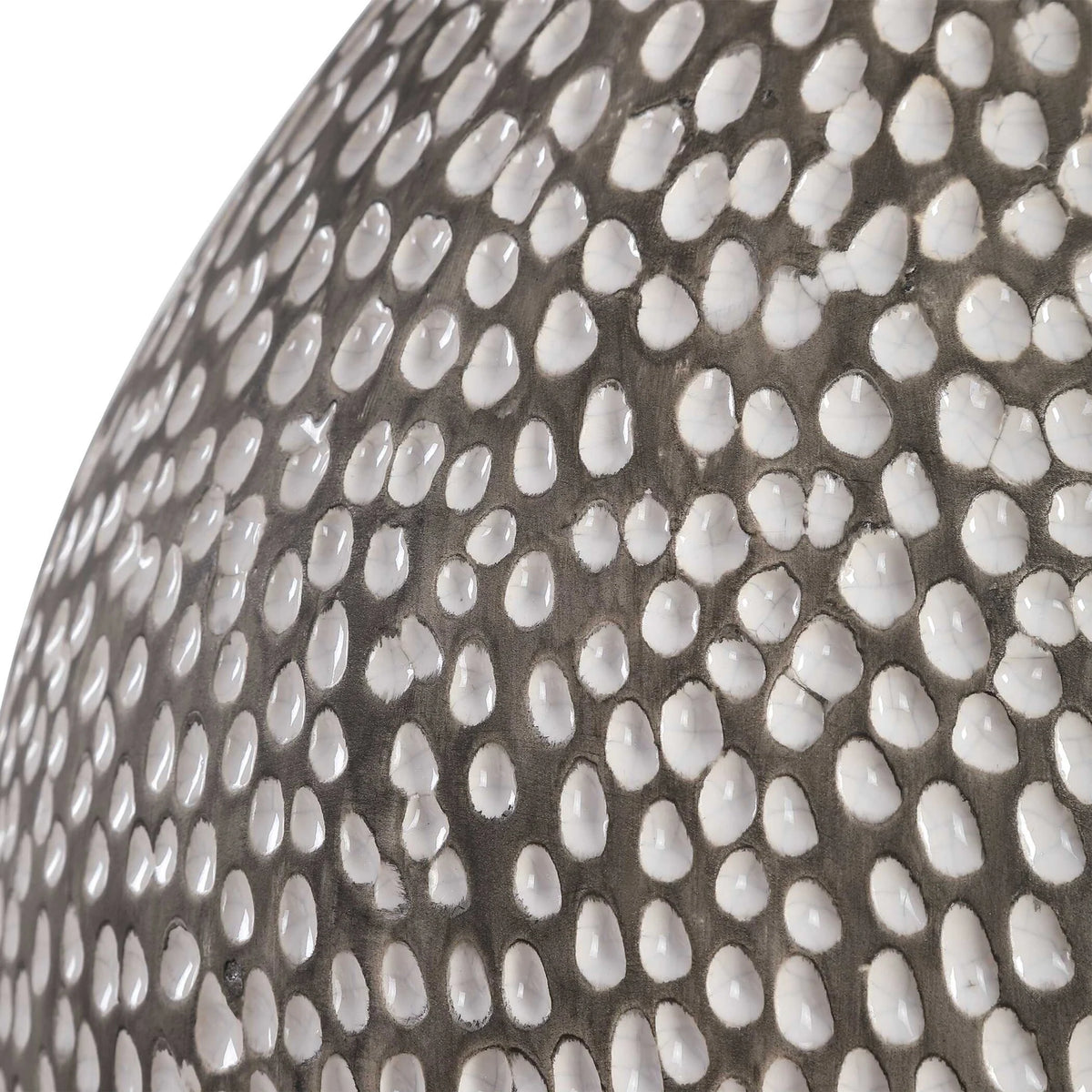 Gray White Table Lamp
