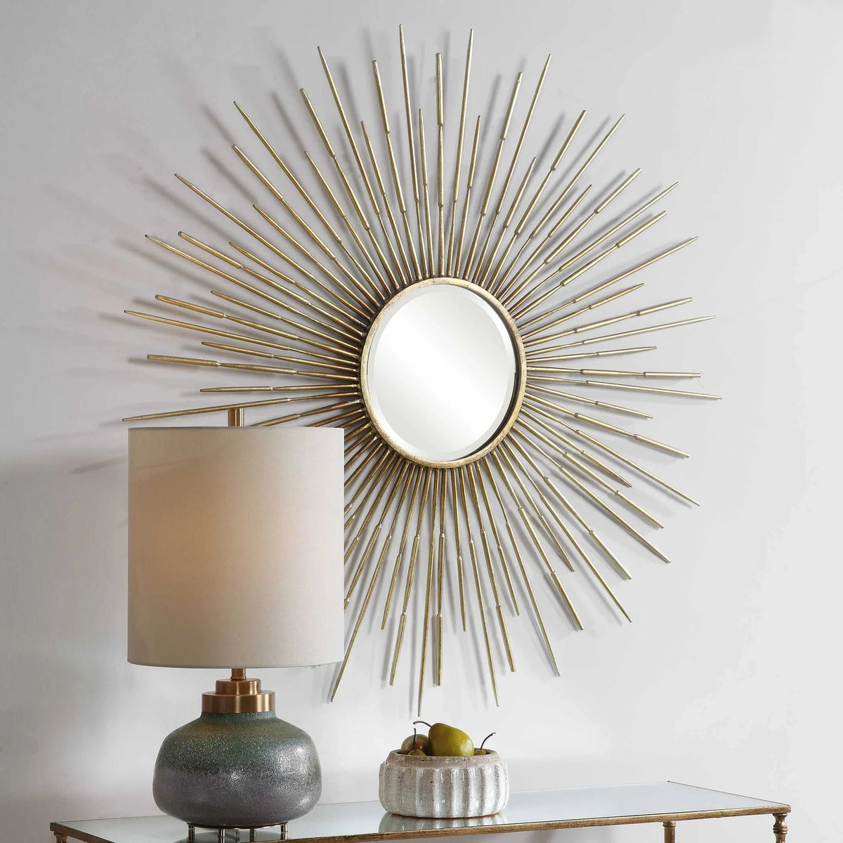 Gold Starburst Mirror