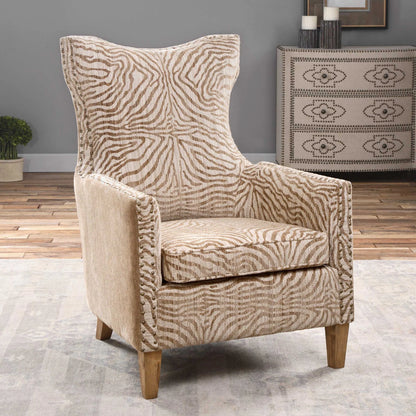Animal Pattern Armchair