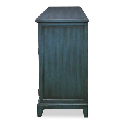 Lagoon Green Wood Credenza