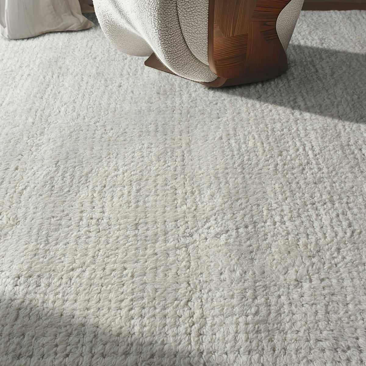 Ivory White Rug
