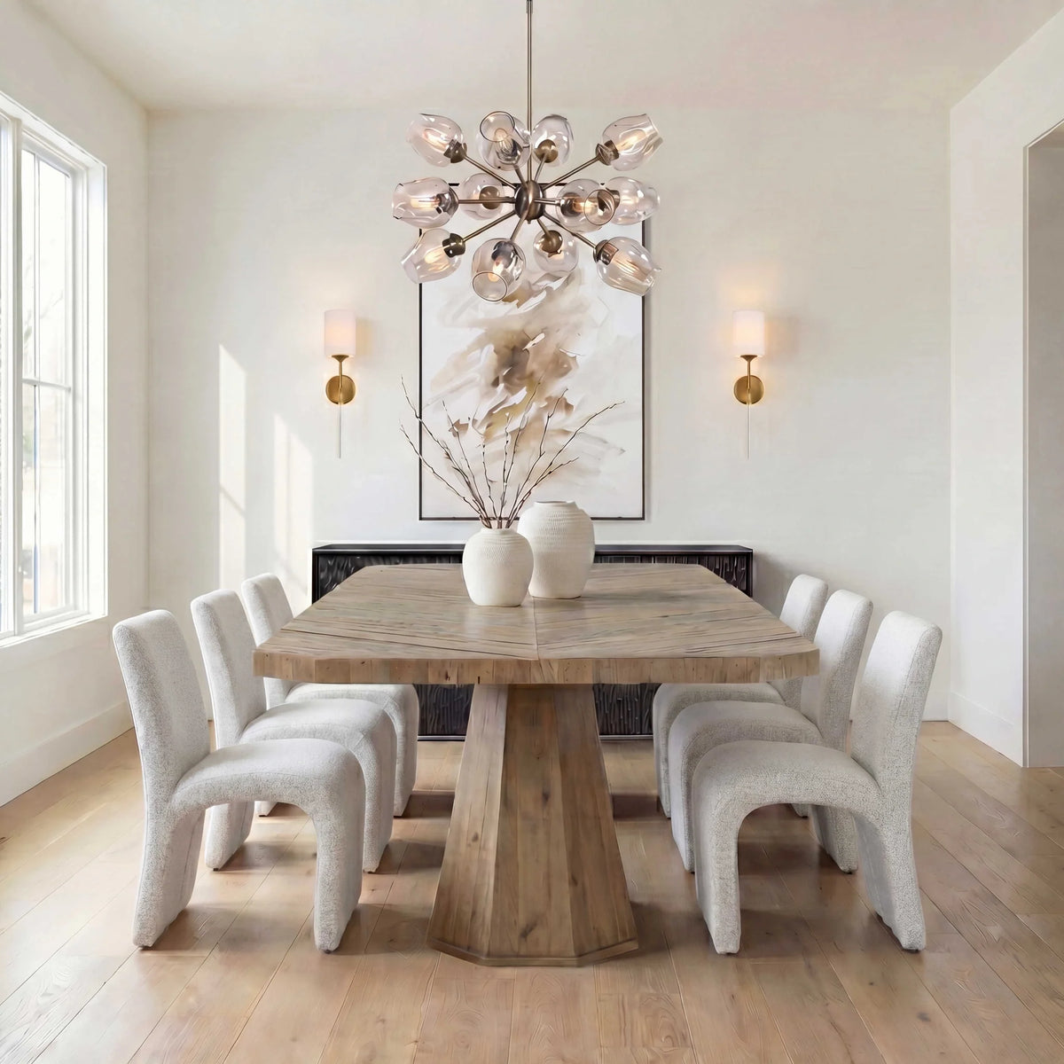 Off-White Dining Chair