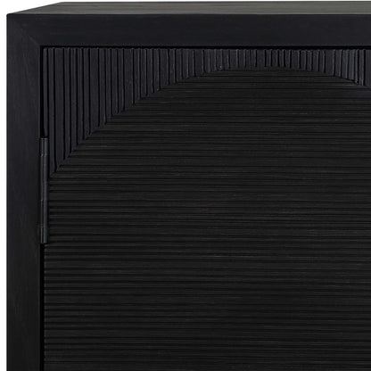 Black 2 Door Cabinet