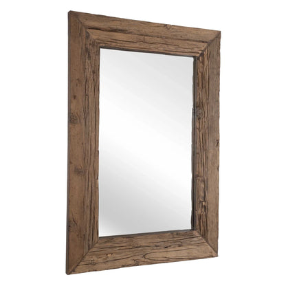 Large Reclaimed Pine Mirror