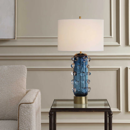 Clear Glass Table Lamp