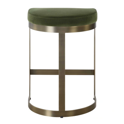 Brass Iron Counter Stool
