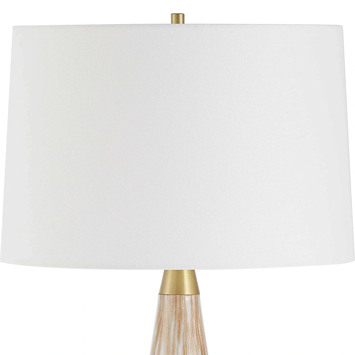 White & Gold Table Lamp