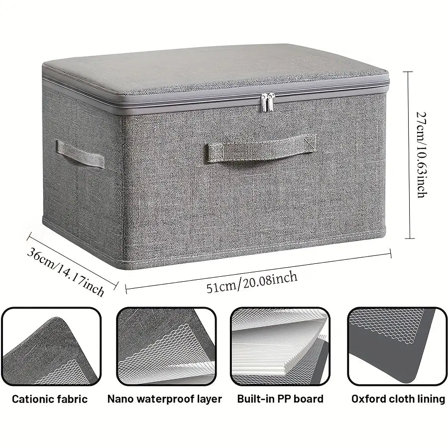 4-Piece Extra Large Stackable Storage Organizer Set