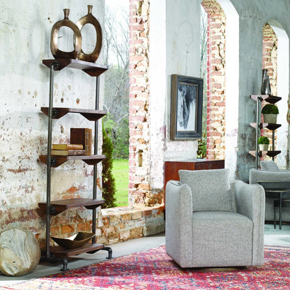 Industrial Etagere Shelf