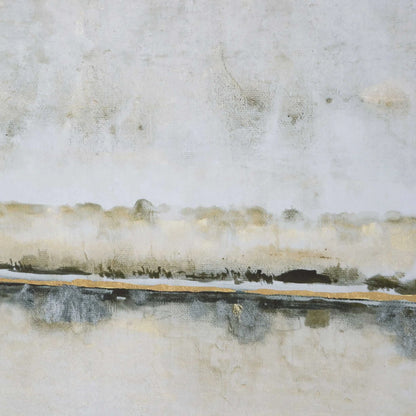 Gold Leaf Landscape Print