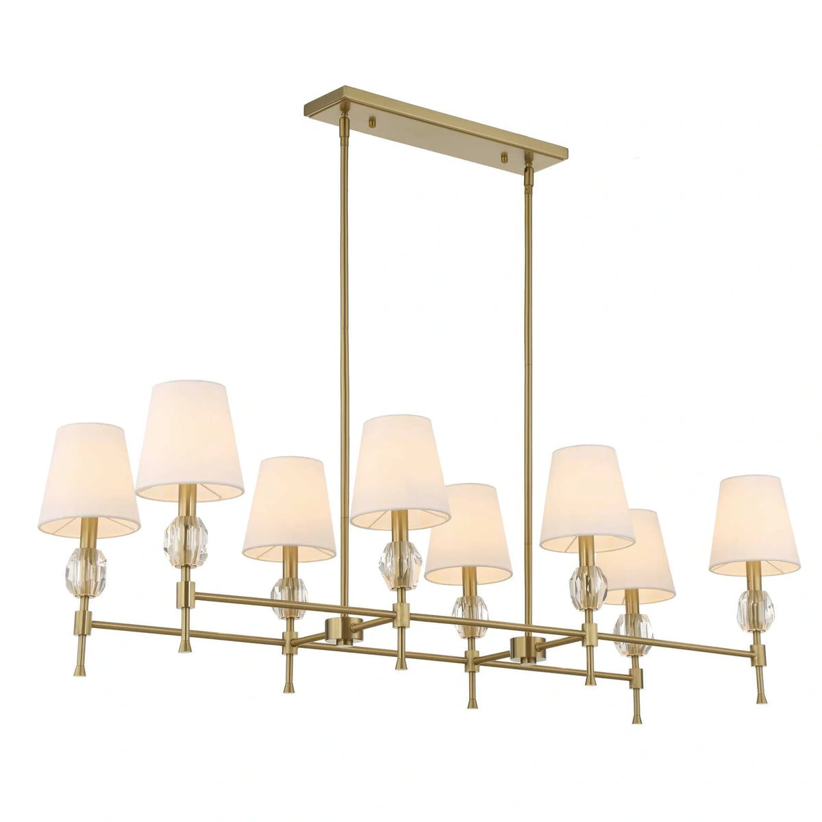 8-Light Linear Chandelier