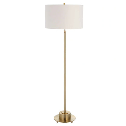 Adjustable Brass Floor Lamp