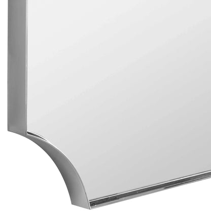 Scalloped Corner Mirror