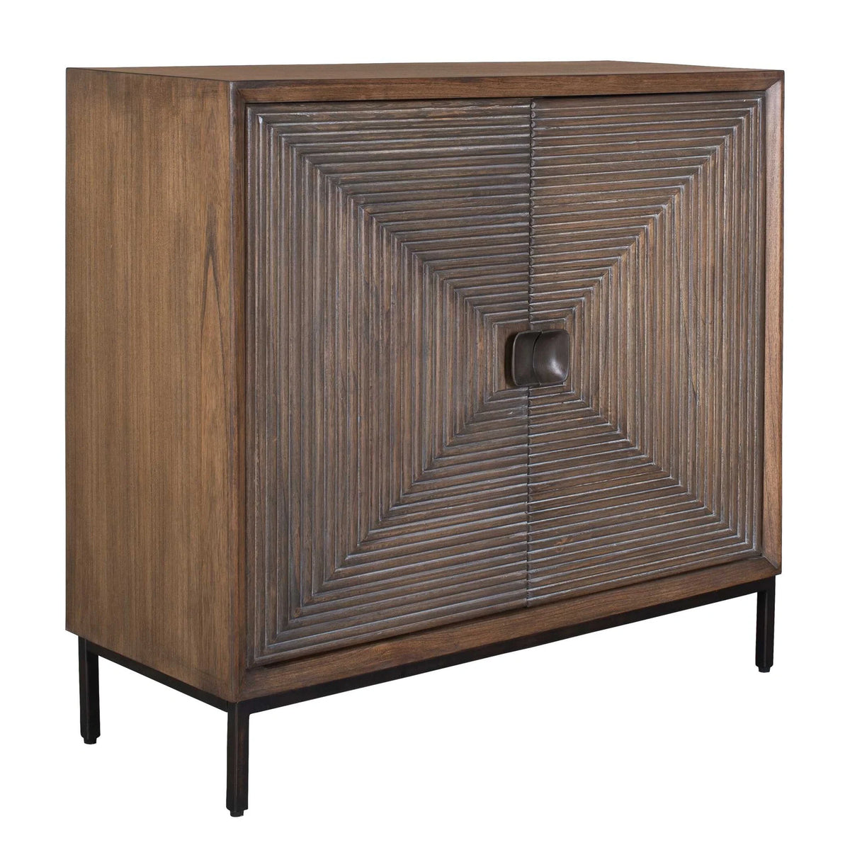 2 Door Wood Cabinet