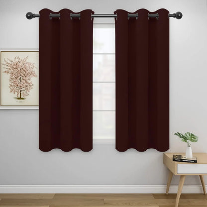 Modern Blackout Curtains | Thermal Insulated, Noise Reducing, Grommet Top | Wide Size Range, Set of 2