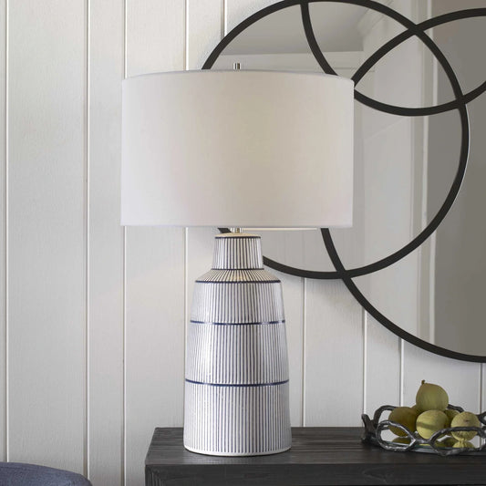 Nautical Stripe Table Lamp