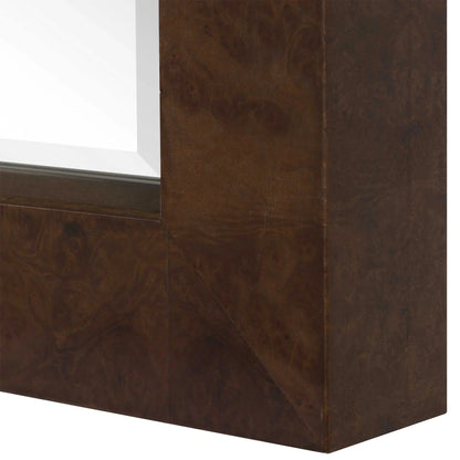 Tall Wood Mirror