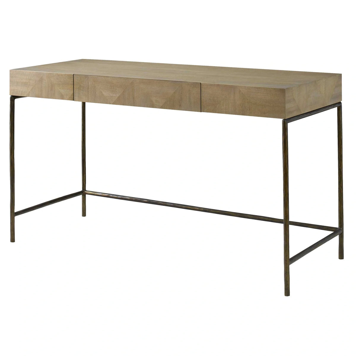 Natural Wood Modern Desk