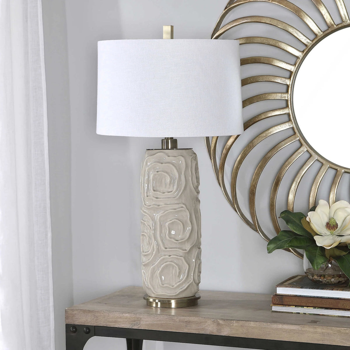 Blue Table Lamp
