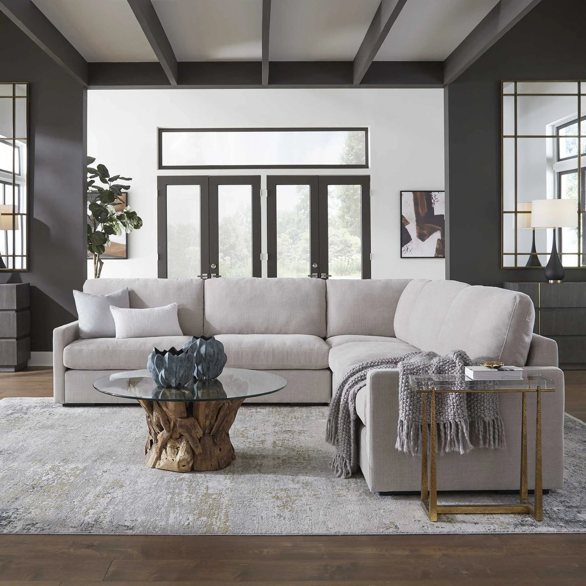 Sand Modular Corner Sofa