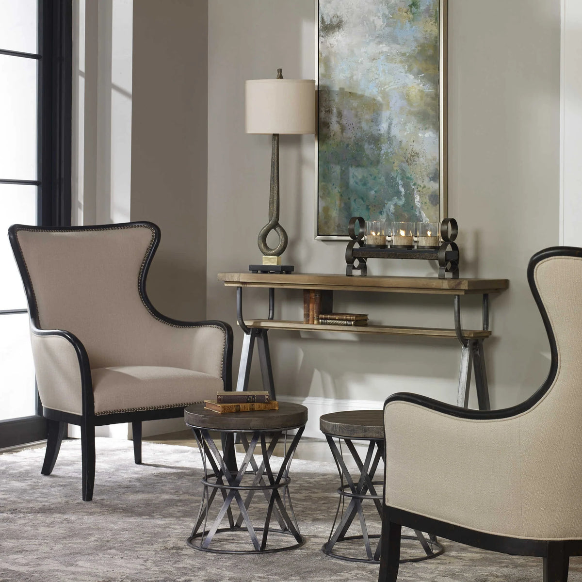 Wing Back Armchair
