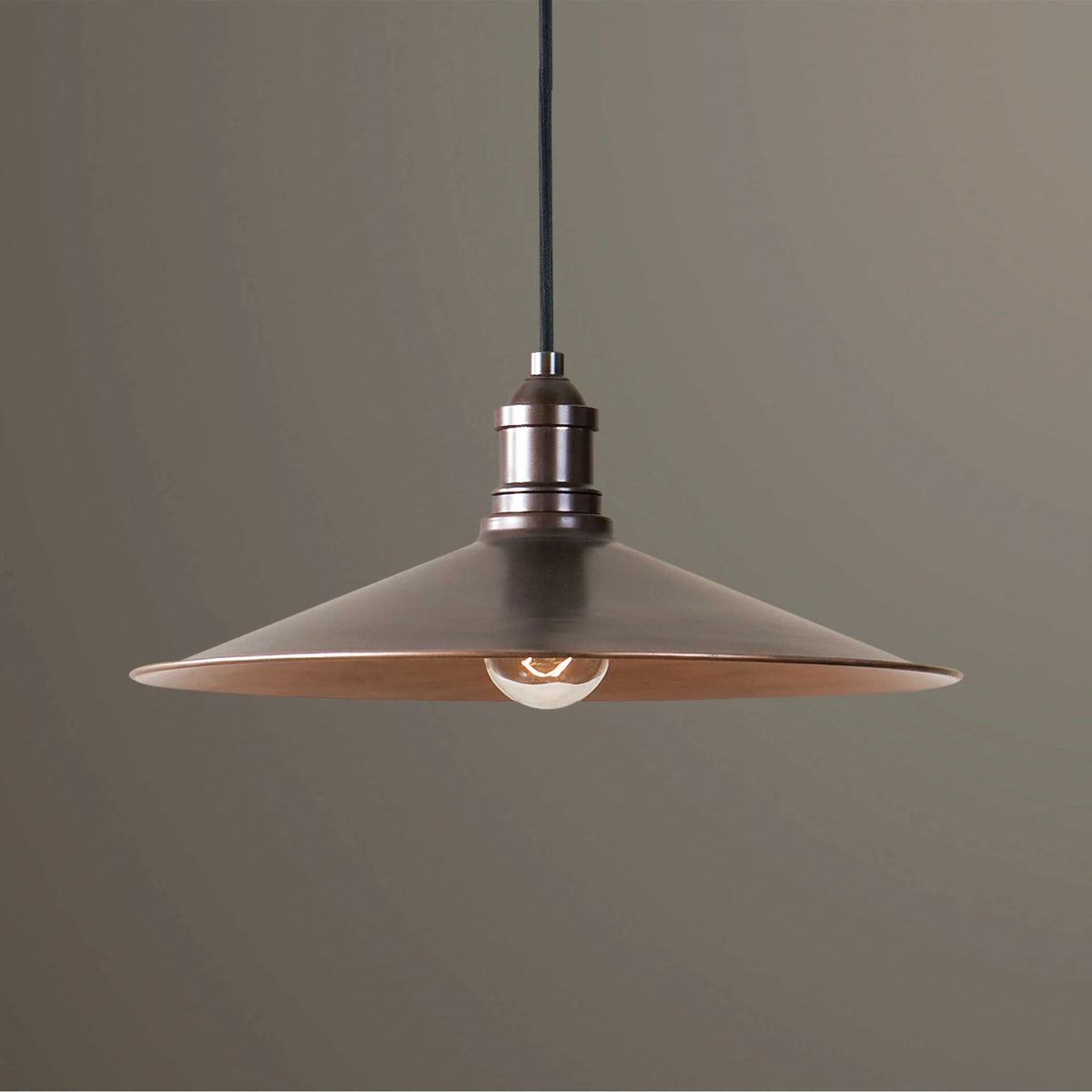 1 Light Copper Pendant