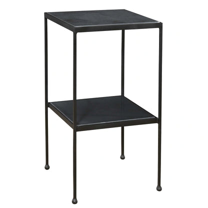 Square Marble Accent Table