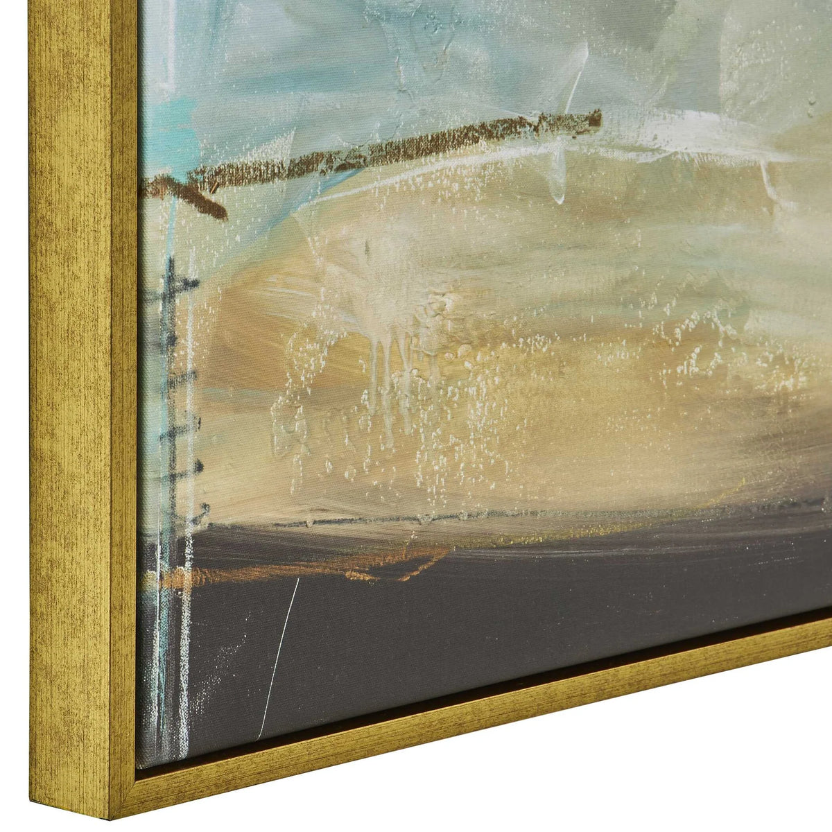 Ocean Green Abstract Giclee Art