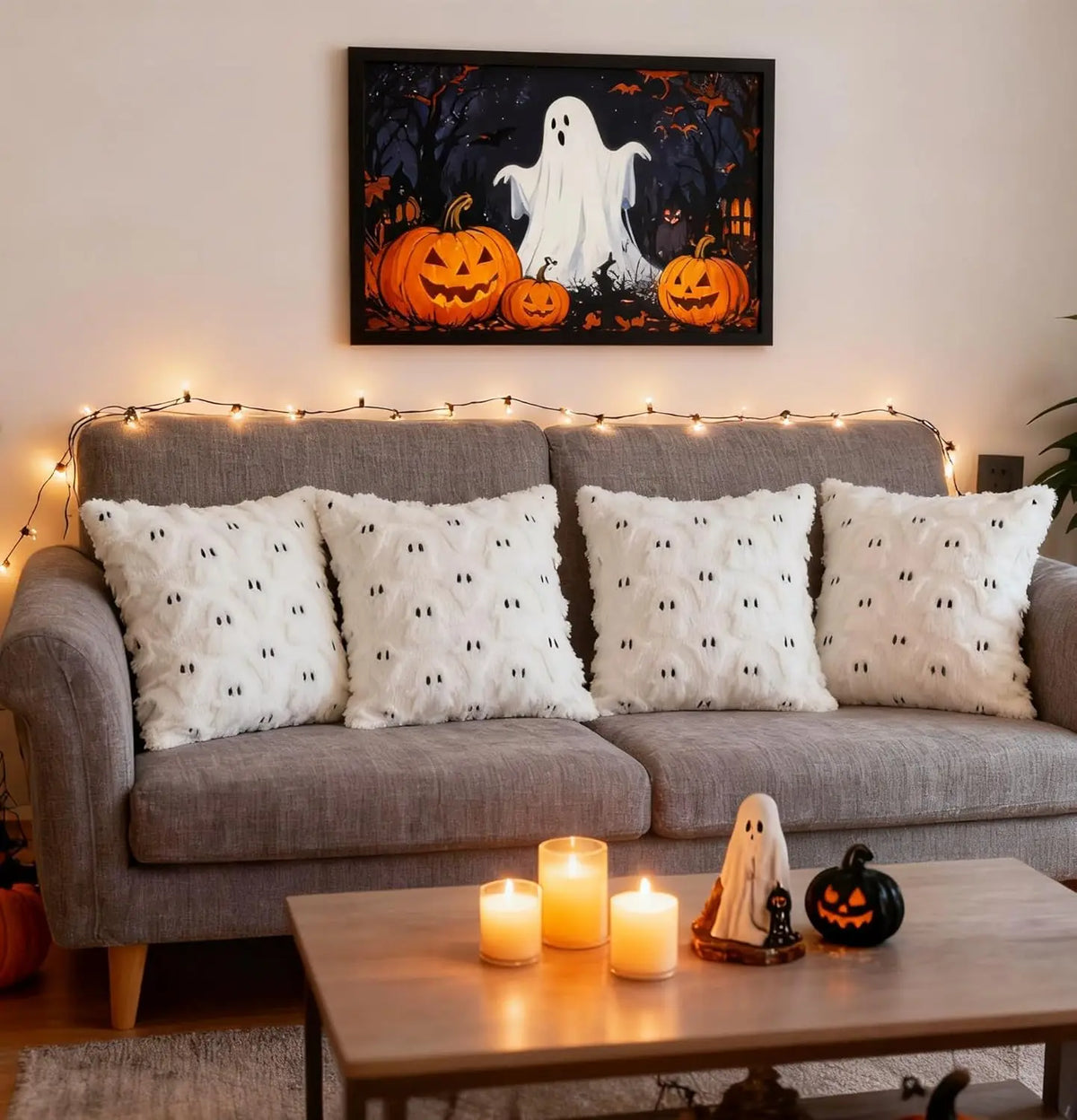 18x18 Halloween Throw Pillow Covers
