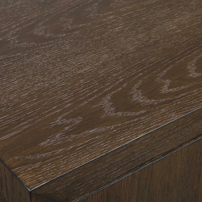 2 Door Oak Wood Cabinet