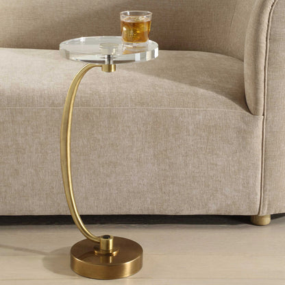 Brass Drink Table