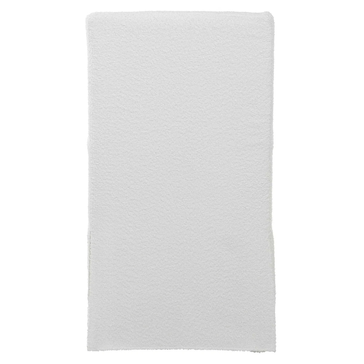 White Linen Armless Chair
