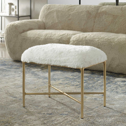 Sheepskin Small Bench