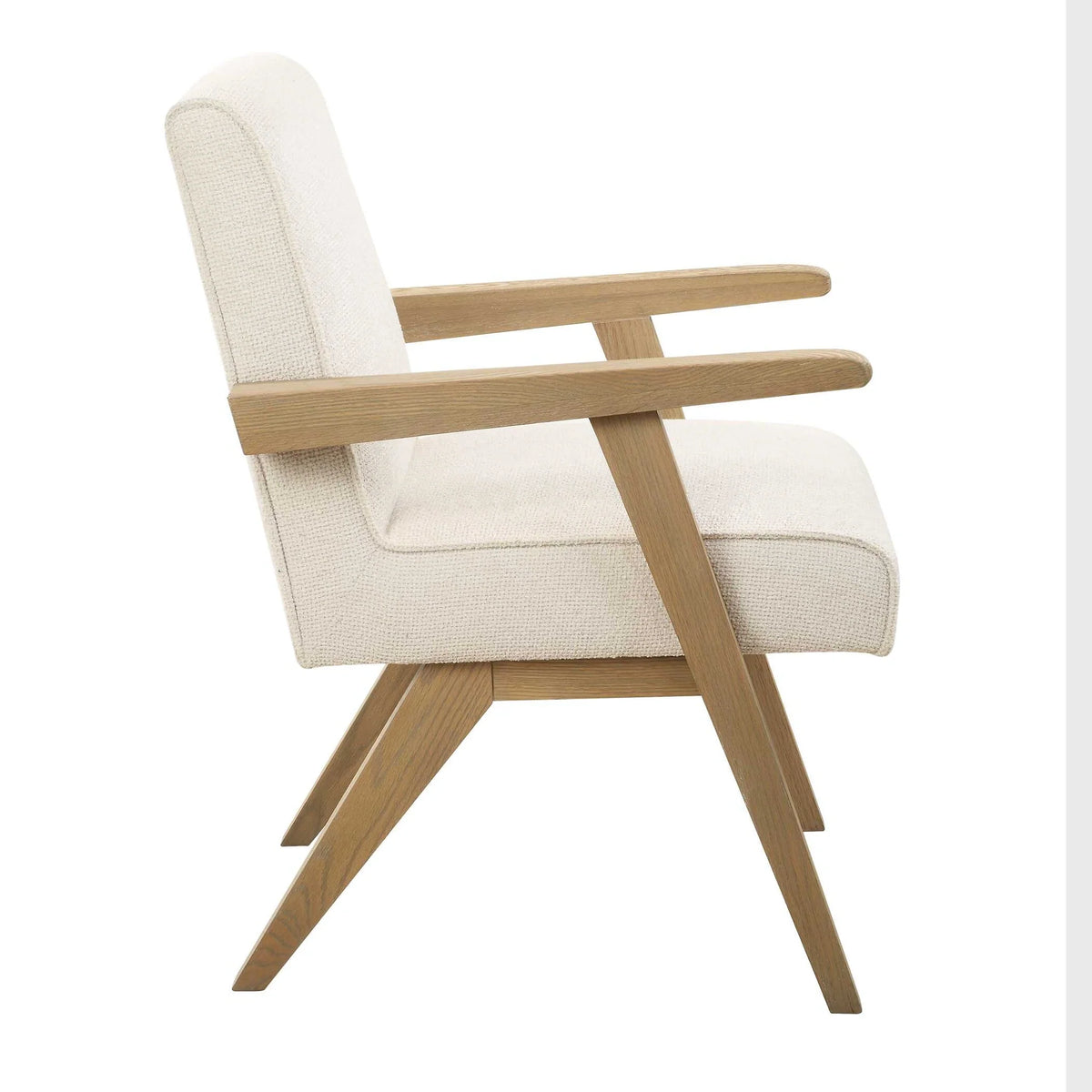 White Dining Arm Chair