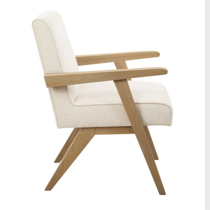 White Dining Arm Chair